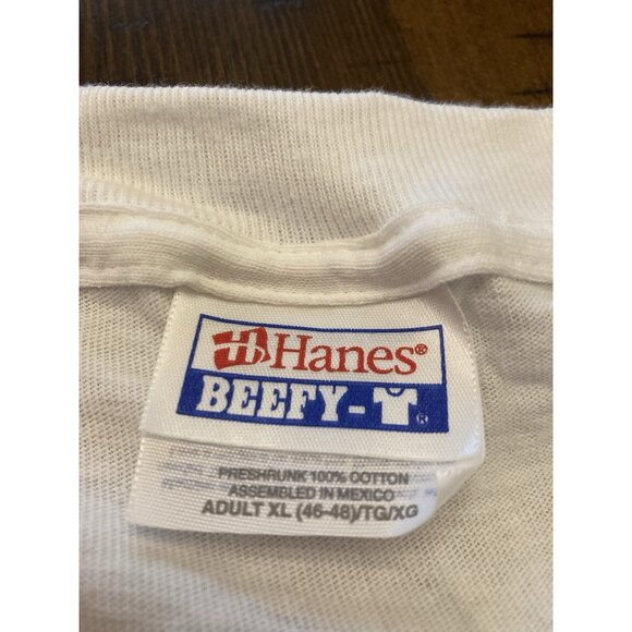 Pepsi Sierra Mist Logo Promo T-Shirt Size XL Vtg White Defunct Soda Brand 2000s - Picture 4 of 4